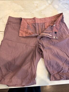Save Khaki Men's Casual Cotton Shorts - Dusty Mauve